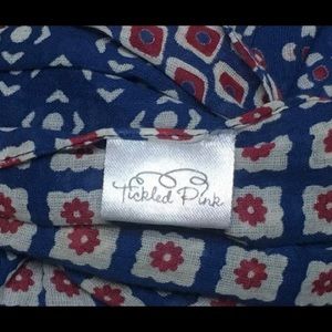 Tickled Pink Woman's Multi Patterned Scarf